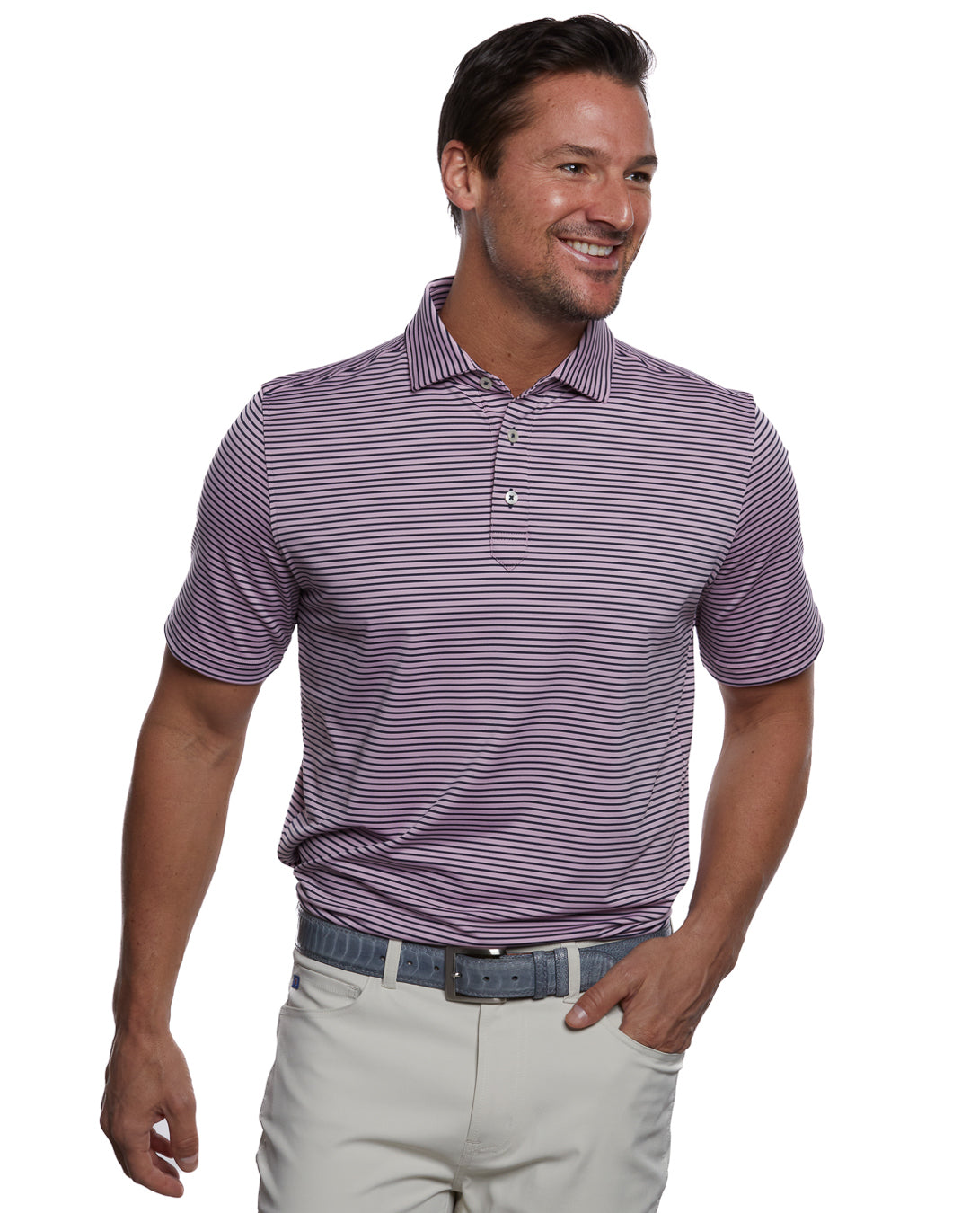 Victory Stripe Polo