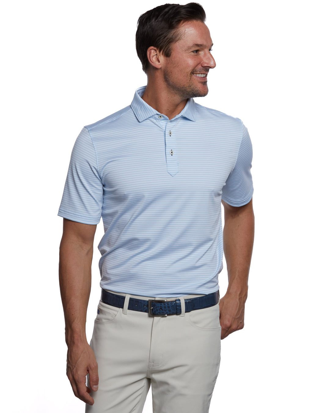 Victory Stripe Polo