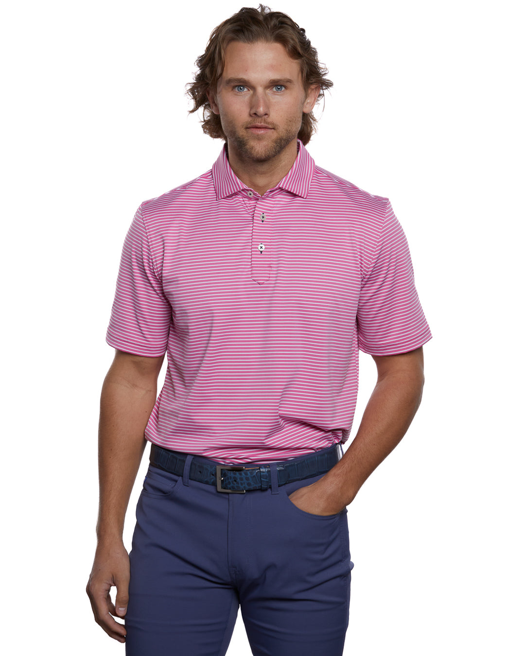 Victory Stripe Polo