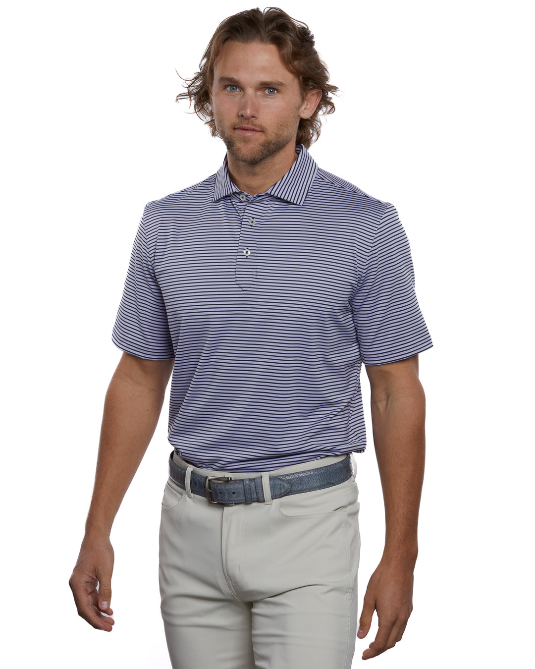 Victory Stripe Polo